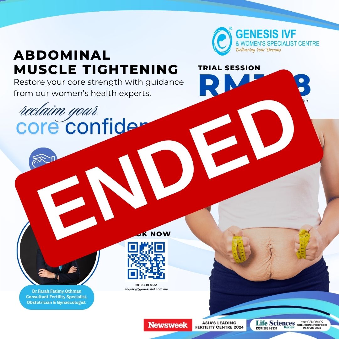 Popup end abdominal muscle tightening
