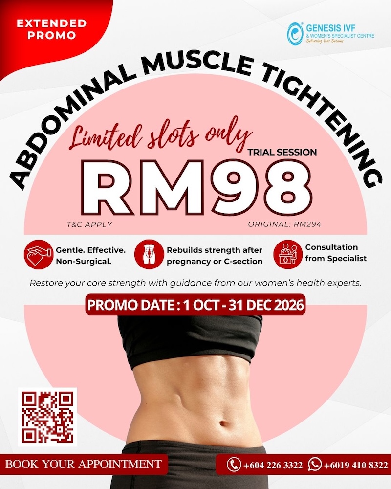 Popup abdominal muscle tightening