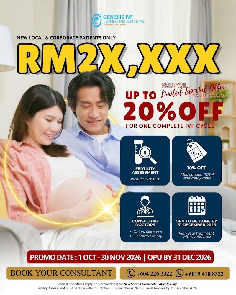 Popup double 10 11 ivf package